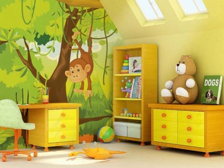 Desain Kamar Mandi Anak on Design Interior Kamar Anak Perempuan   Kamar Anak